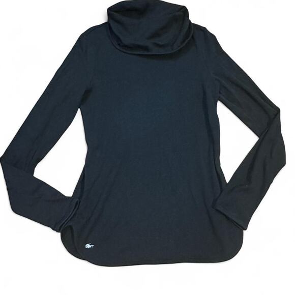 Black lacoste long sleeve turtleneck - Picture 1 of 8